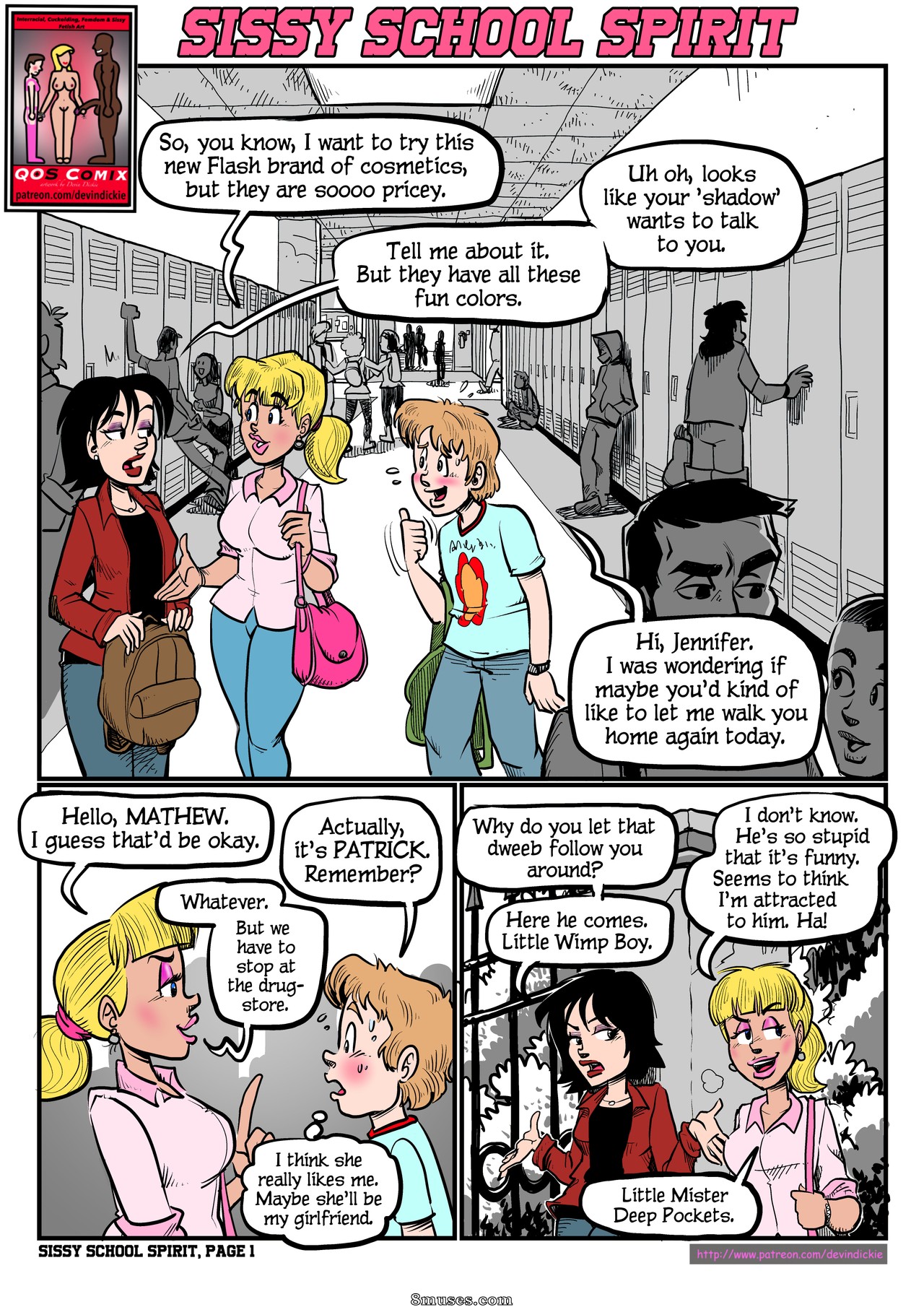 Sissy School Spirit – 8muses Comics- Free Sex Comics and Cartoons Porn